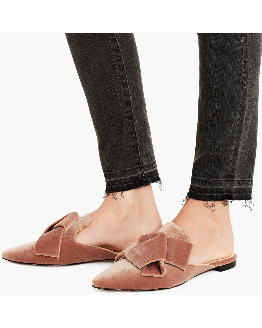 Pointed toe deals slide