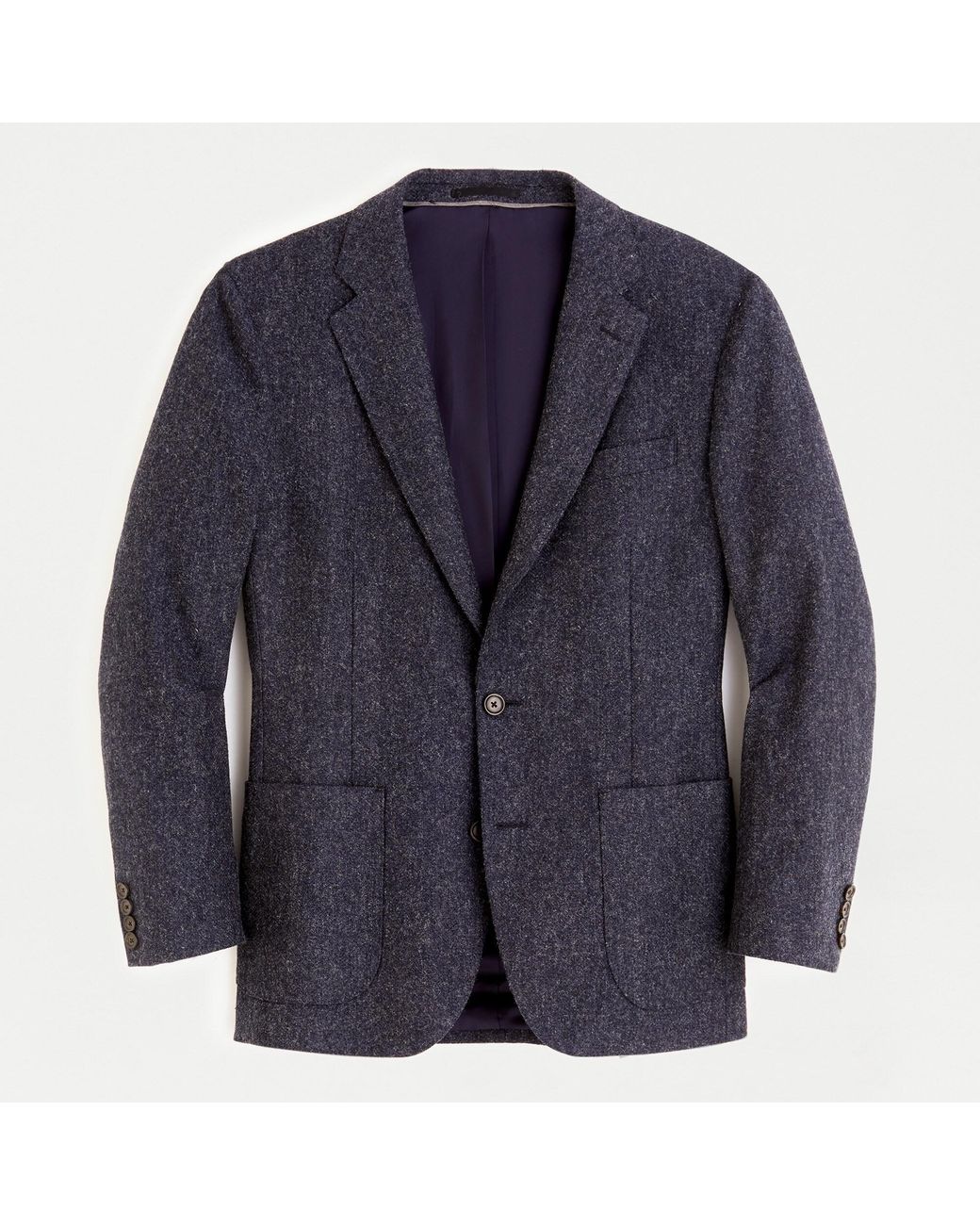 J.Crew Ludlow Slim-fit Unstructured Blazer In English Wool-cotton ...