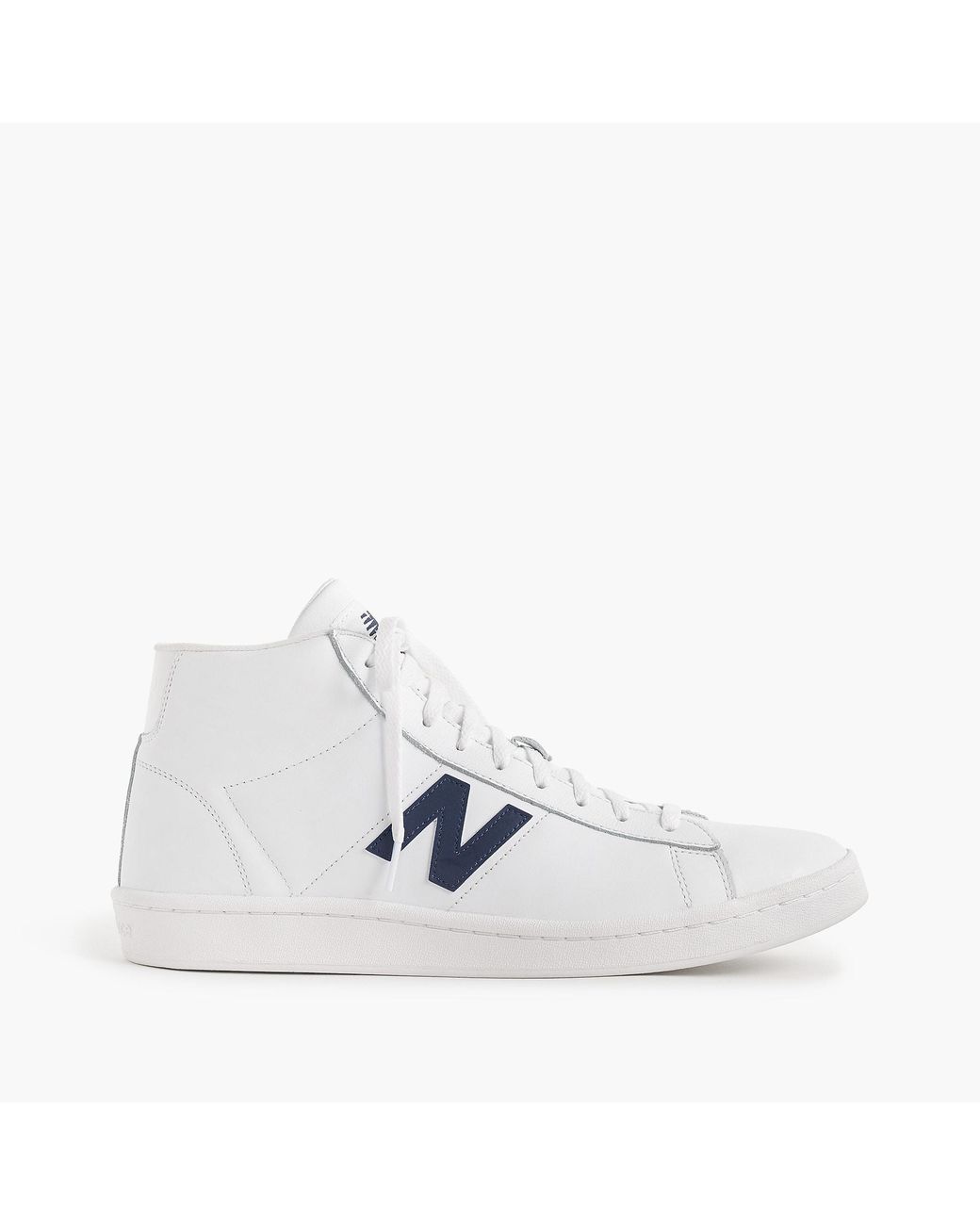 New Balance 891 Leather High-top Sneakers in White for Men | Lyst