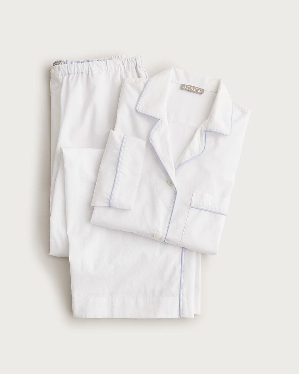 J.Crew Natural Classic Pajama Pant Set
