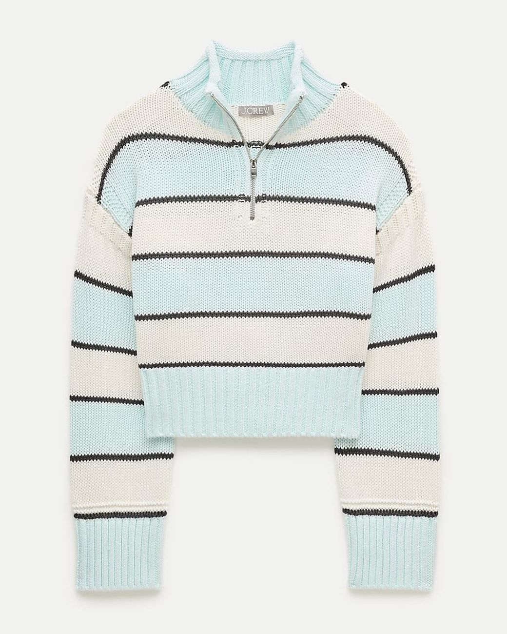 J.Crew White Tiny Rollneck