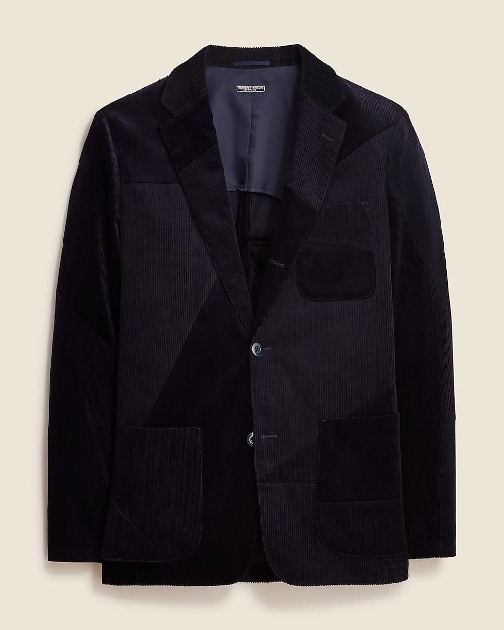 ENGINEERED GARMENTS ブラック　コーデュロイ Limited-edition Engineered Garments X J.Crew Relaxed-fit