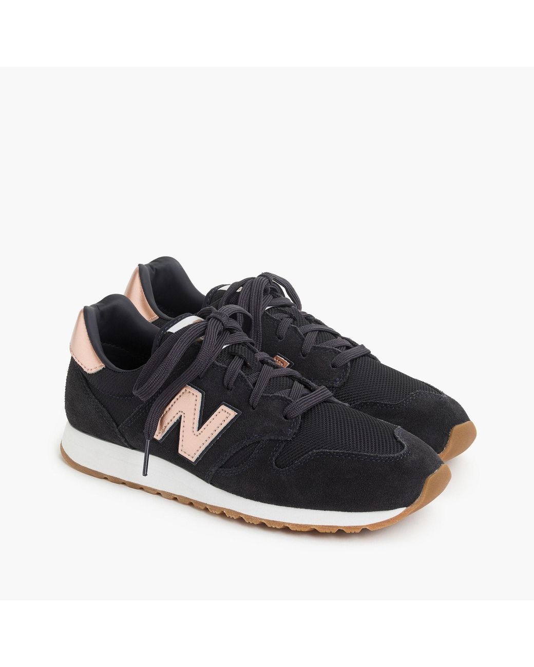 New Balance Suede Women's ® For J.crew 520 Sneakers in Navy Rose Gold ...
