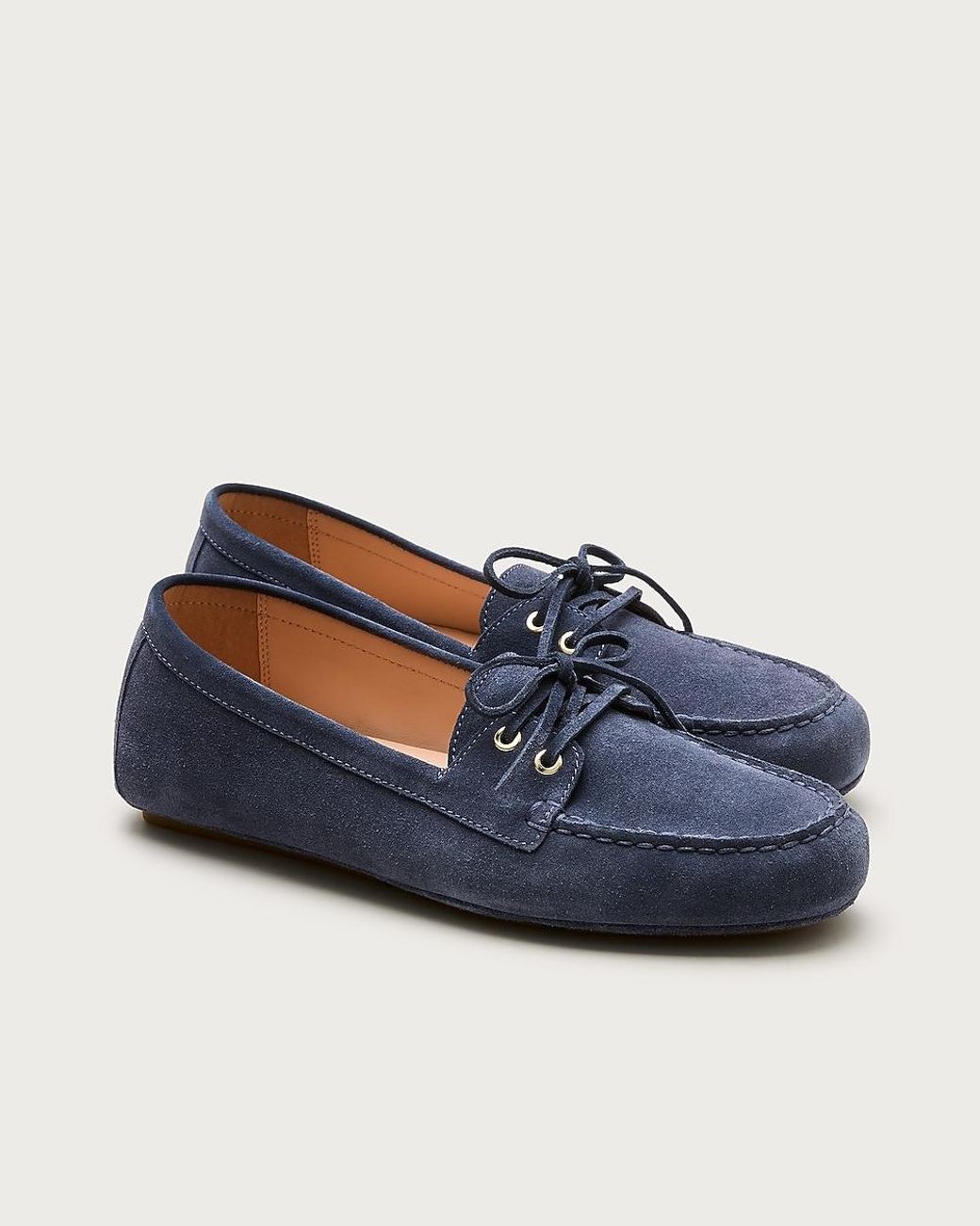 J.Crew Blue Driving Loafers
