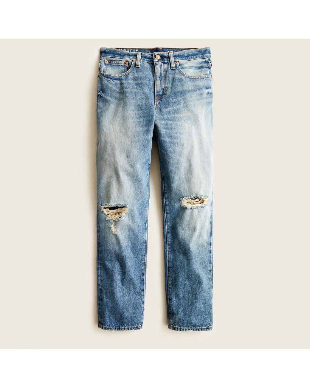 J.Crew Slouchy Boyfriend Jean In Southern Sky Wash in Blue Lyst