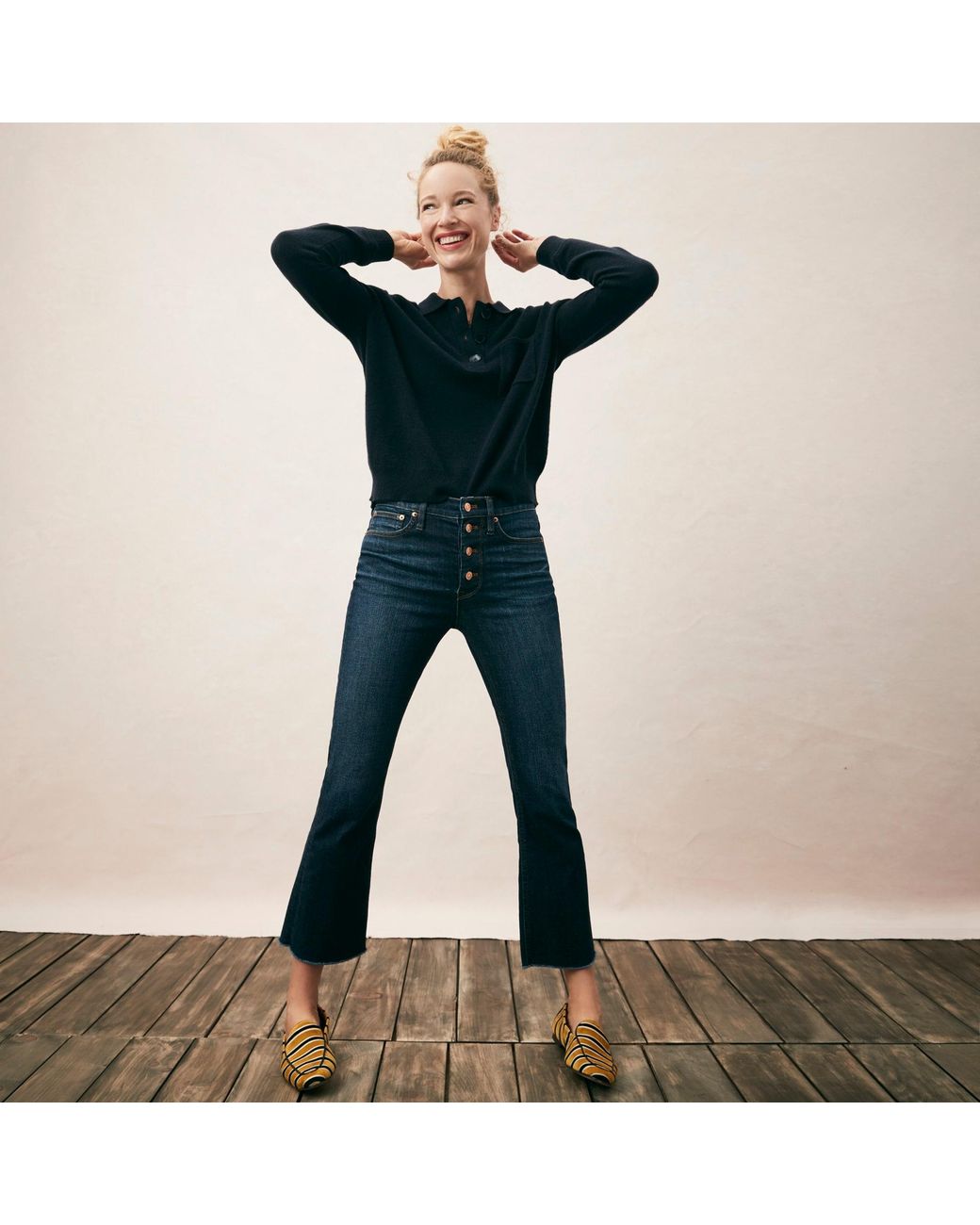 J crew deals cropped jeans