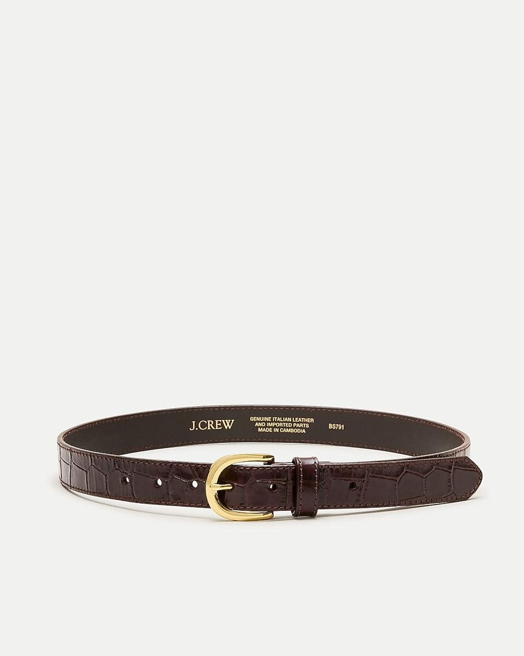 J.Crew Blue Classic Belt