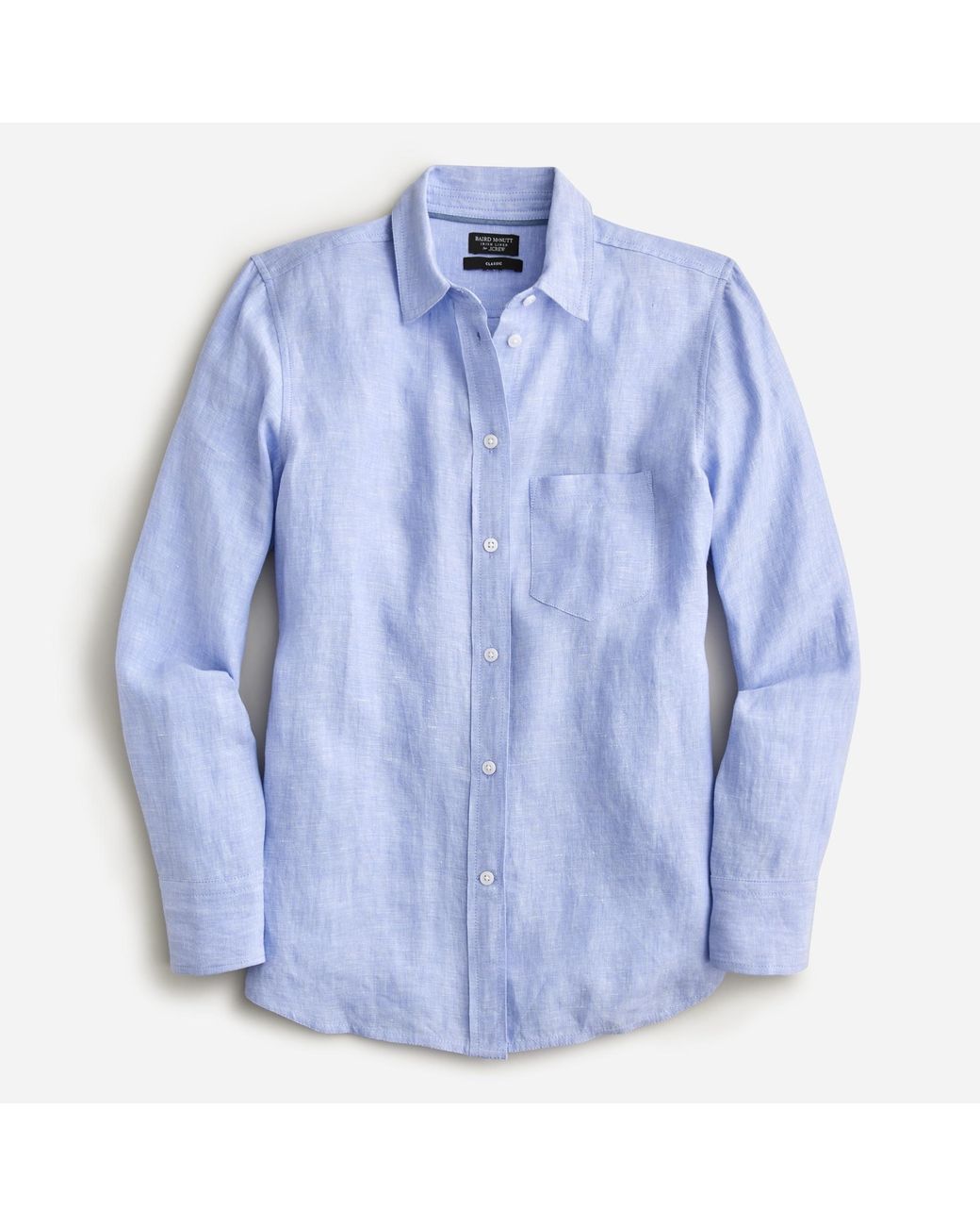 J.Crew Classicfit Baird Mcnutt Irish Linen Shirt in Blue Lyst