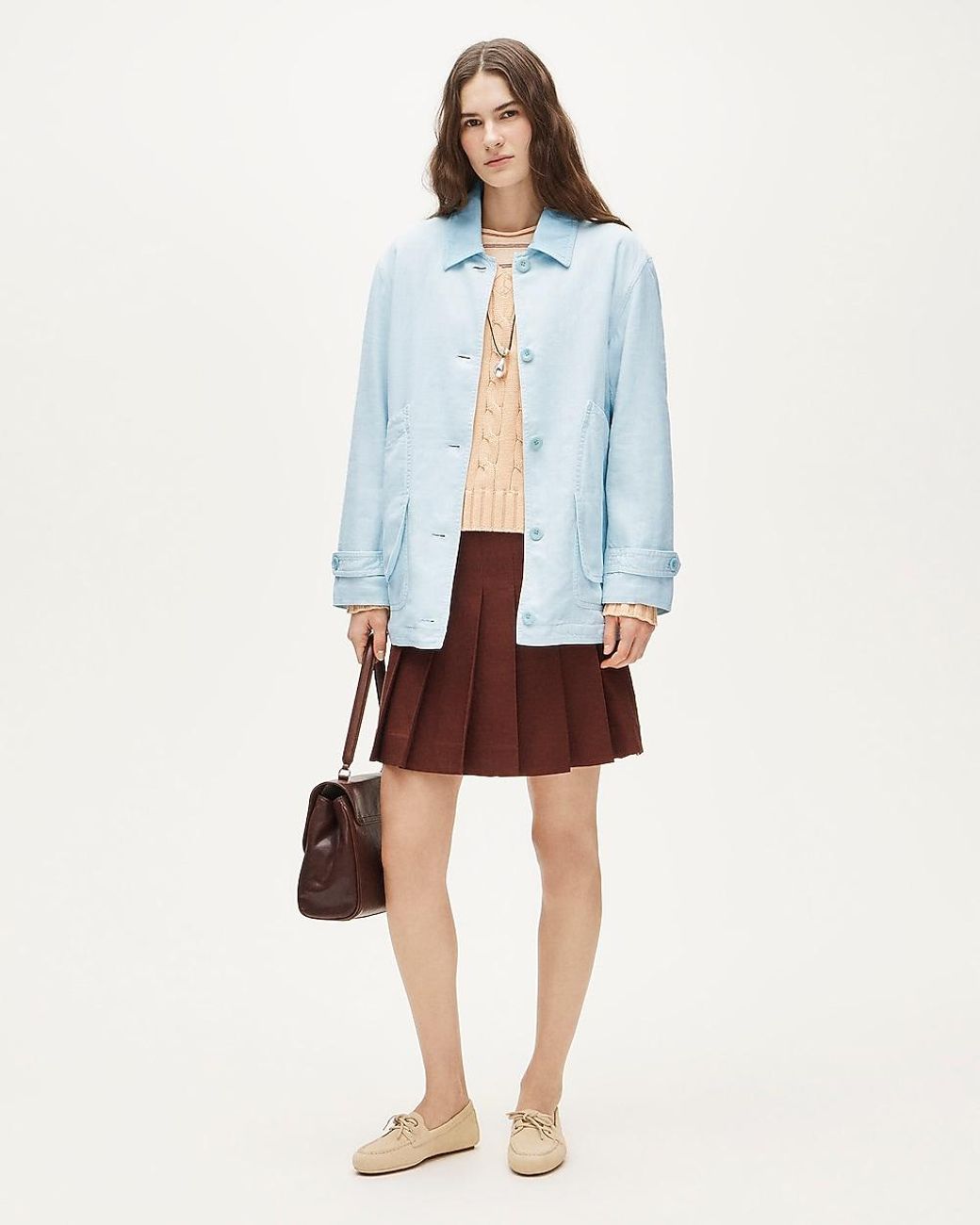 J.Crew White Barn Jacket