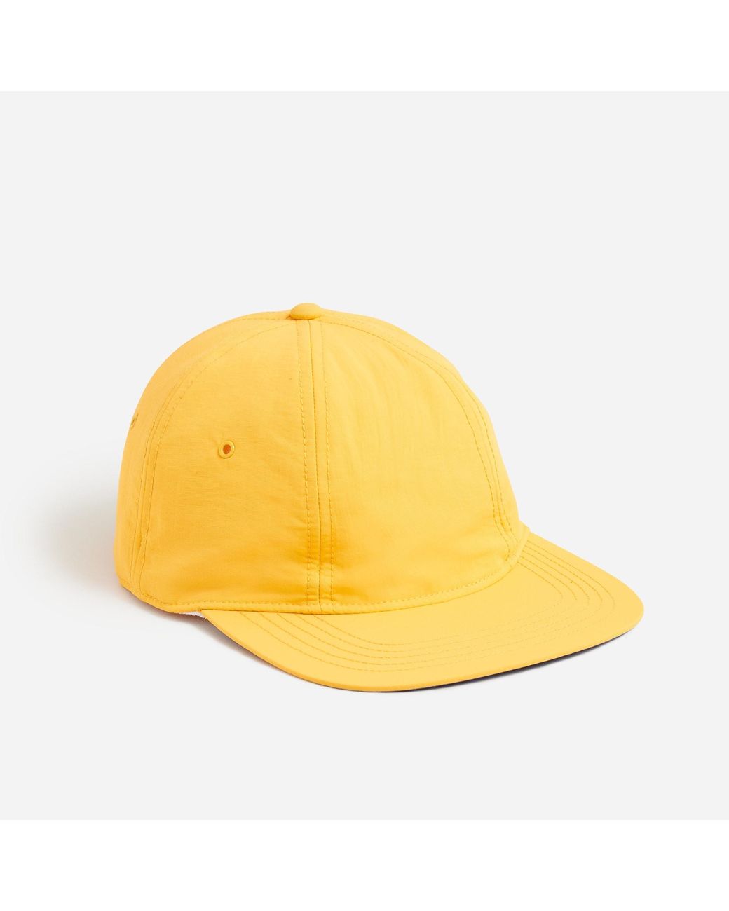 J.Crew Baseball Cap In Taslan® Nylon in Yellow for Men Lyst