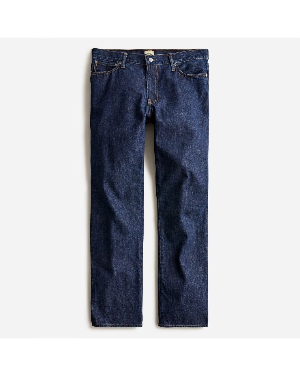 J.Crew Classic Straightfit Jean In Medium Wash in Blue for Men Lyst