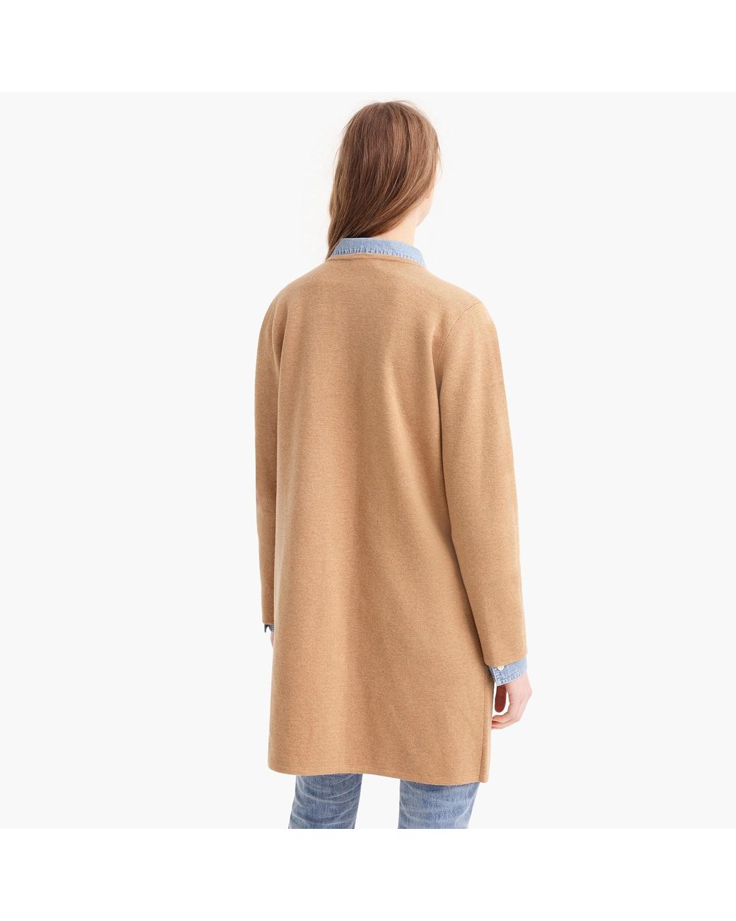 j crew juliette collarless sweater