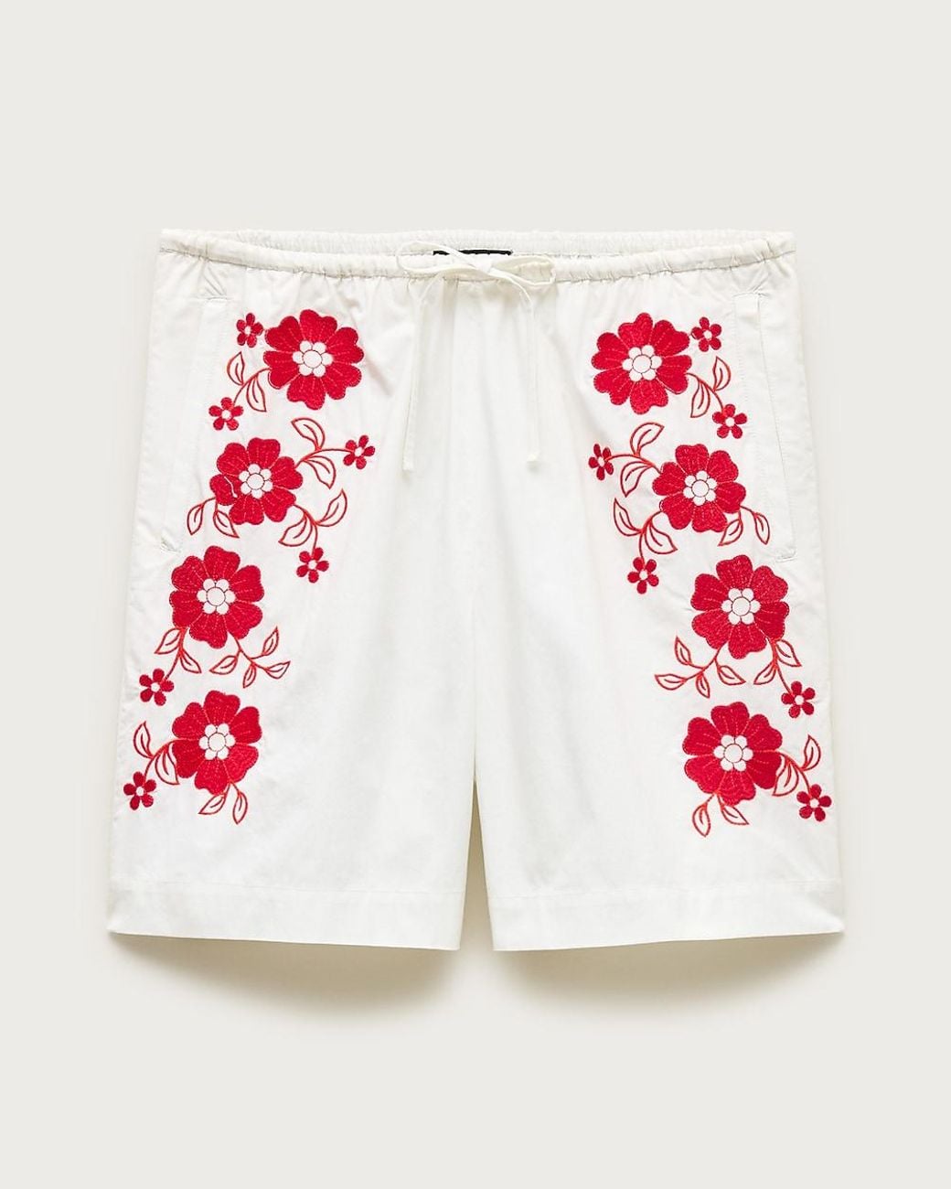 J.Crew White Cosmo Short