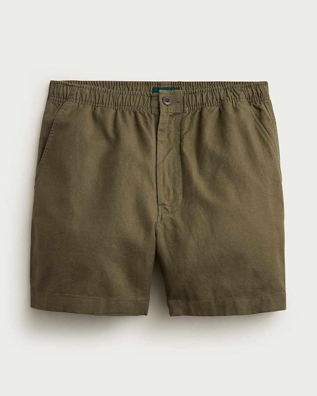 J.Crew Green 5.5' Pier Short for men