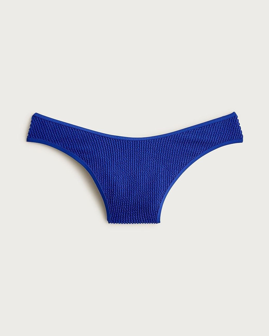 J.Crew Blue Sunny Scrunchie Bikini Bottom