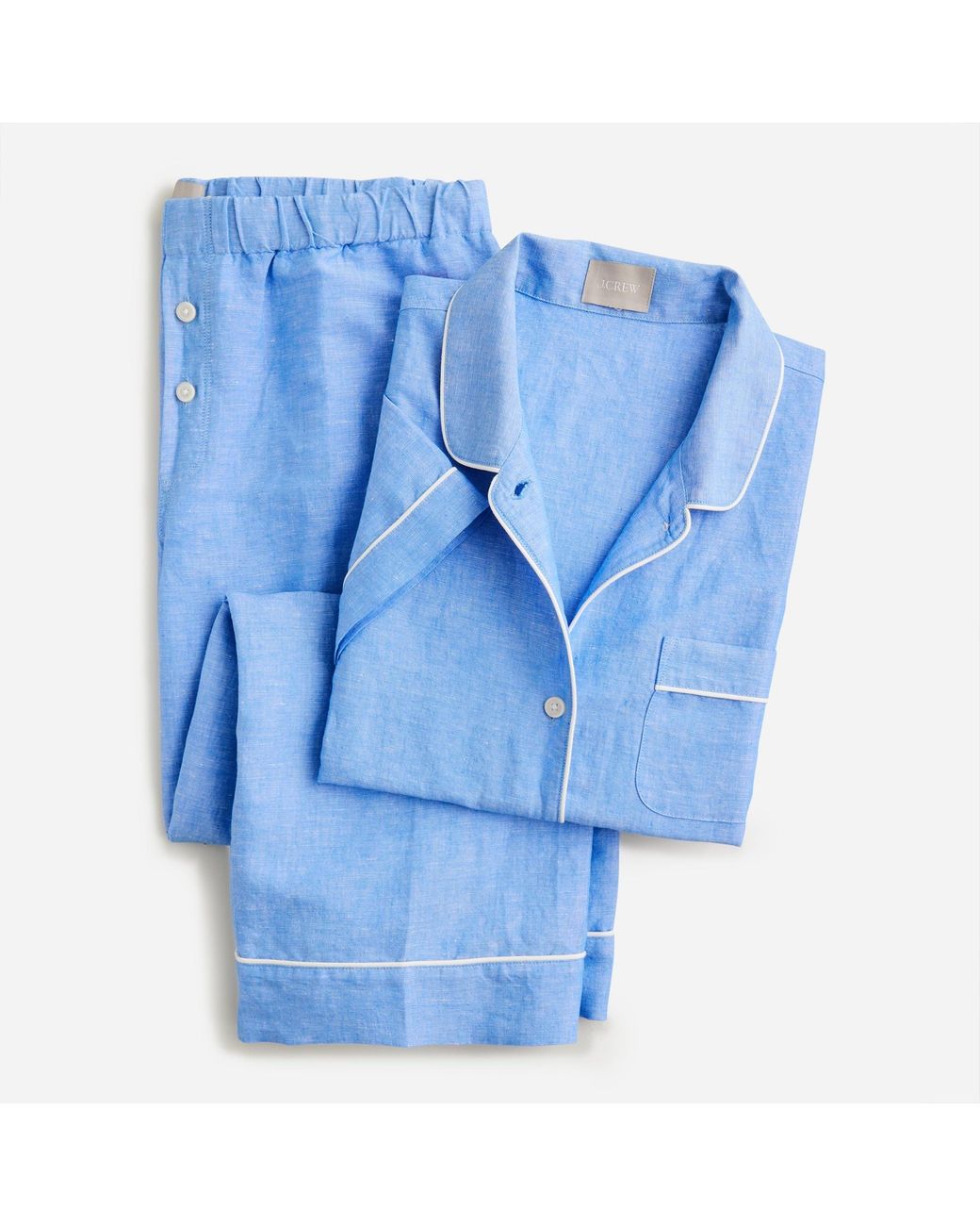 J.Crew Shortsleeve Blend Pajama Set In Bouquet Block