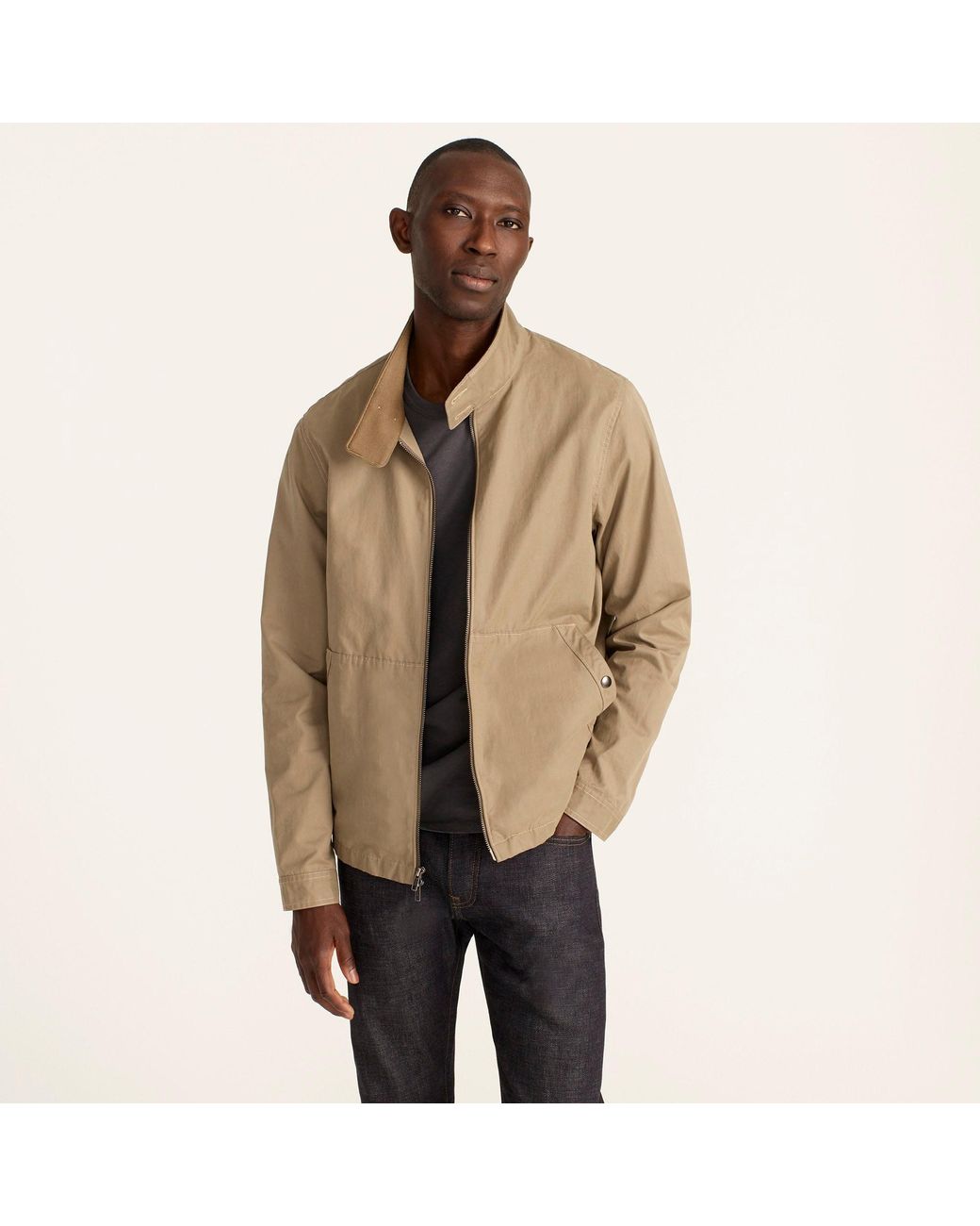 crew harrington jacket