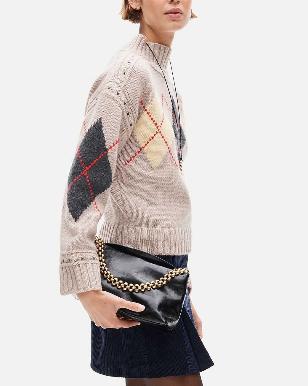 J.Crew Black Berkeley Small Shoulder Bag