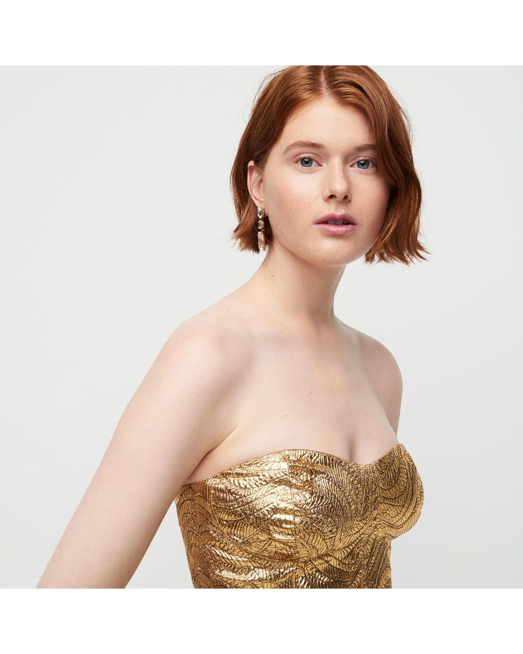 jcrew strapless