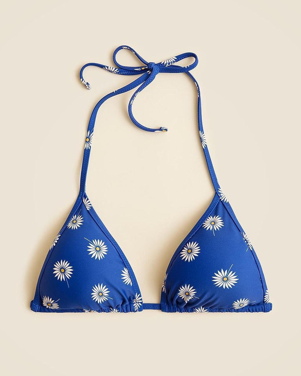 J.Crew Perfect String Bikini Top in Blue | Lyst