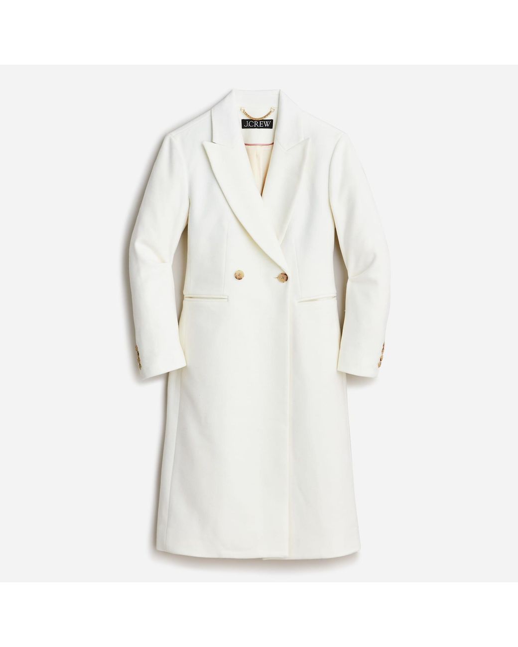 J.Crew Mirabelle Topcoat In Italian Woolcashmere in Natural Lyst