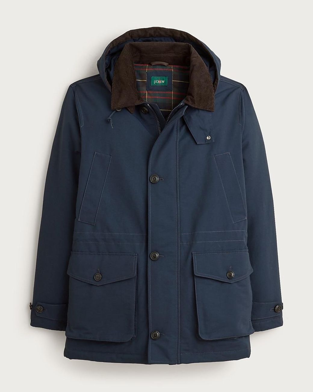 J.Crew Country Jacket With Removable Hood And Primaloft in Blue for Men ...