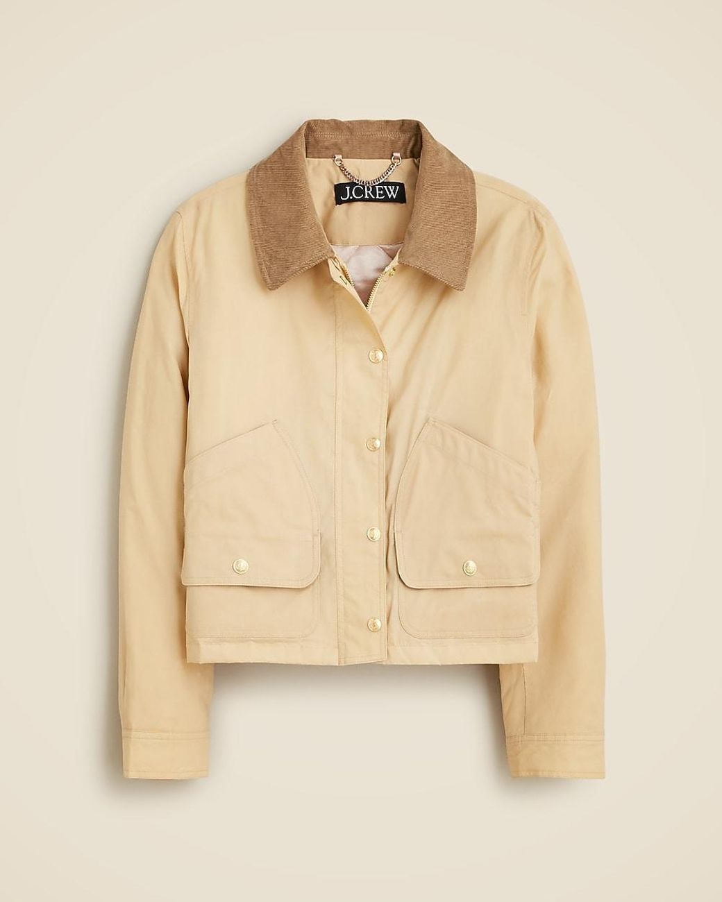 J.Crew Natural Short Barn Jacket