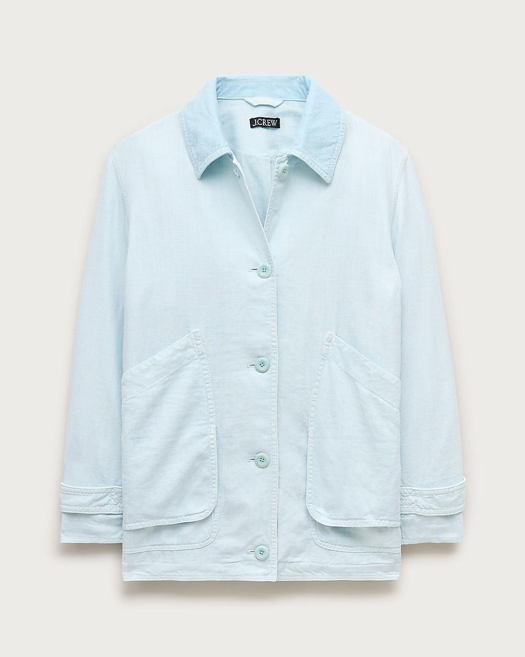 J.Crew White Barn Jacket