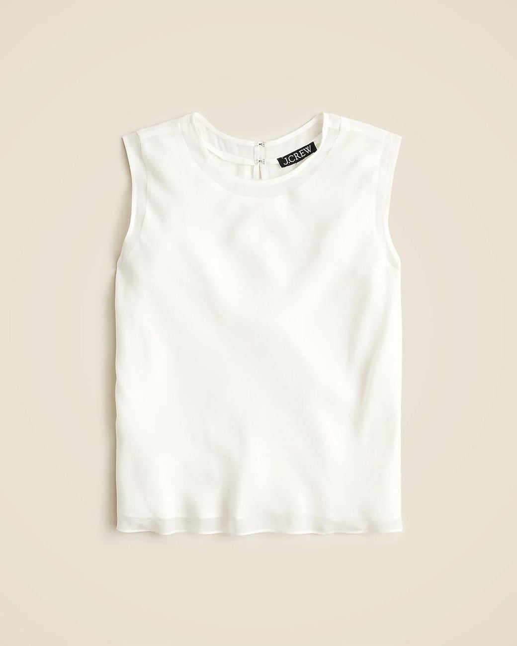 J.Crew Natural Shell Top