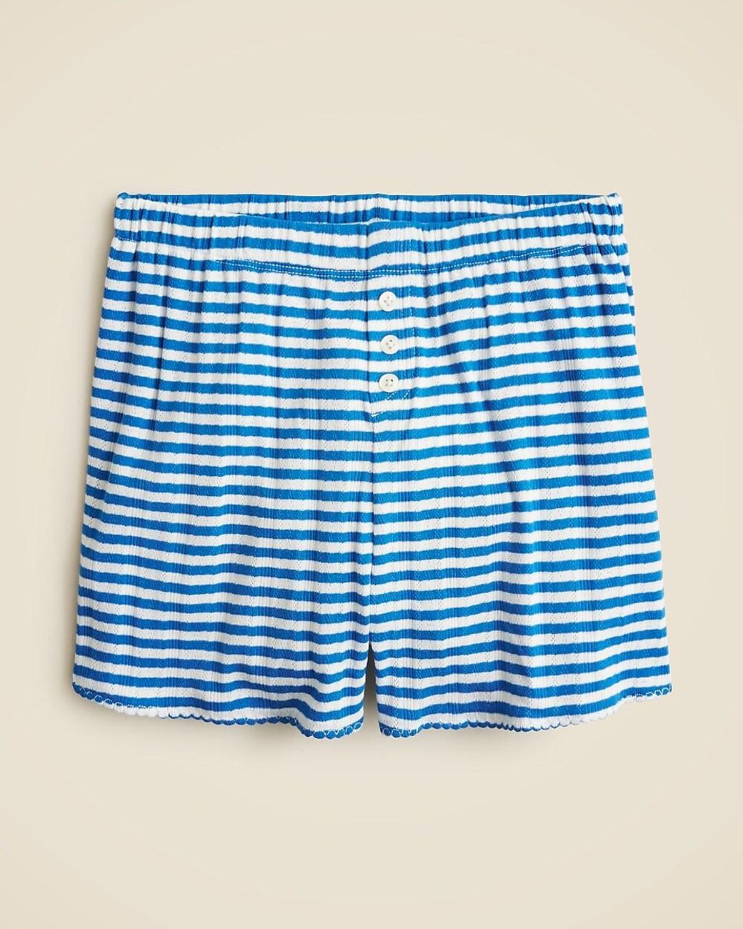 J.Crew Blue Pointelle Short