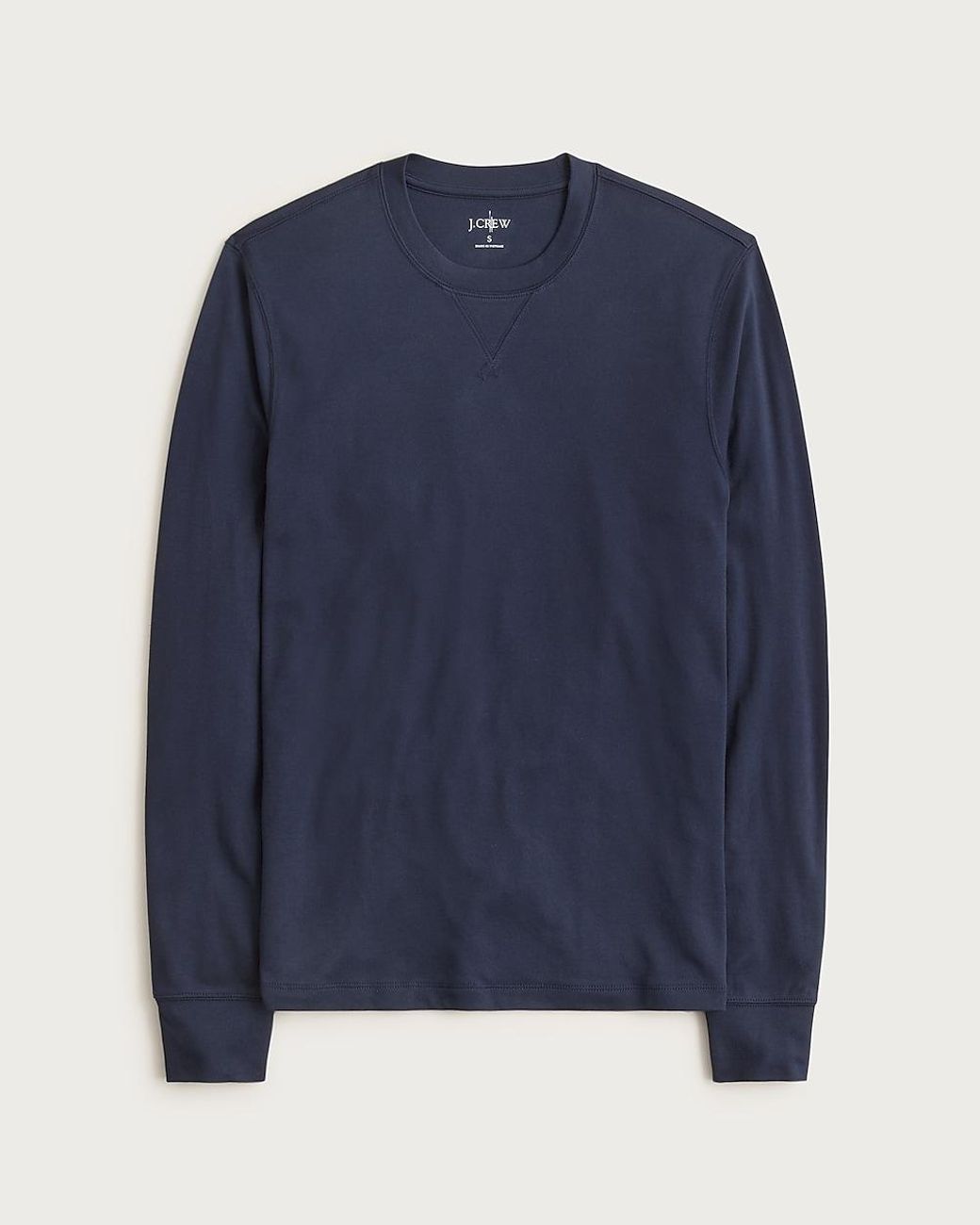 J.Crew Blue Performance Crewneck With Coolmax Technology for men