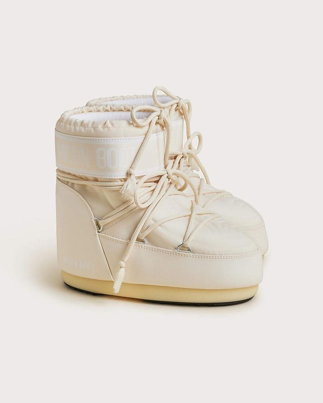 J.Crew Natural Moon Boot Icon Low Nylon Boots