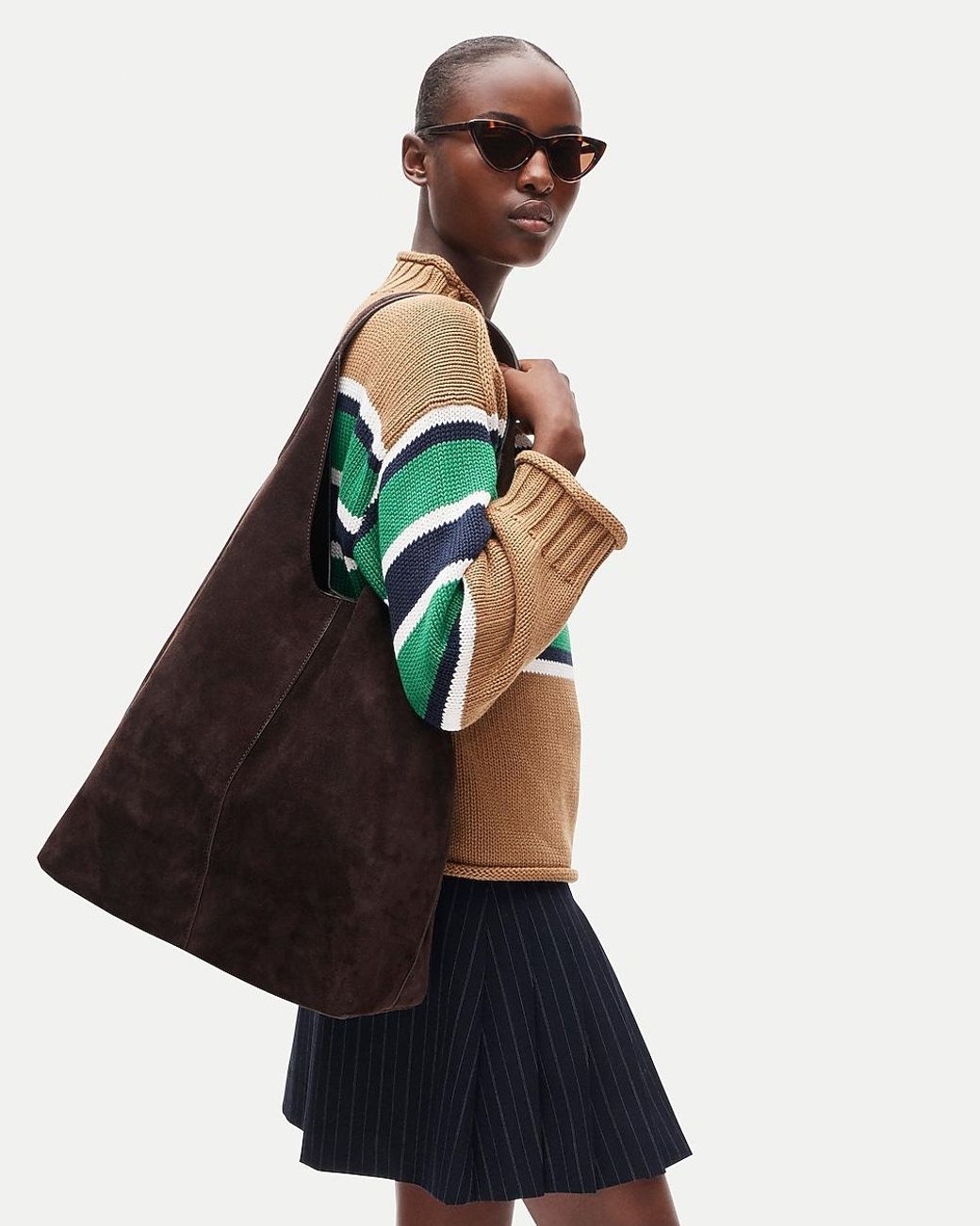 J.Crew Blue Slouchy Tote