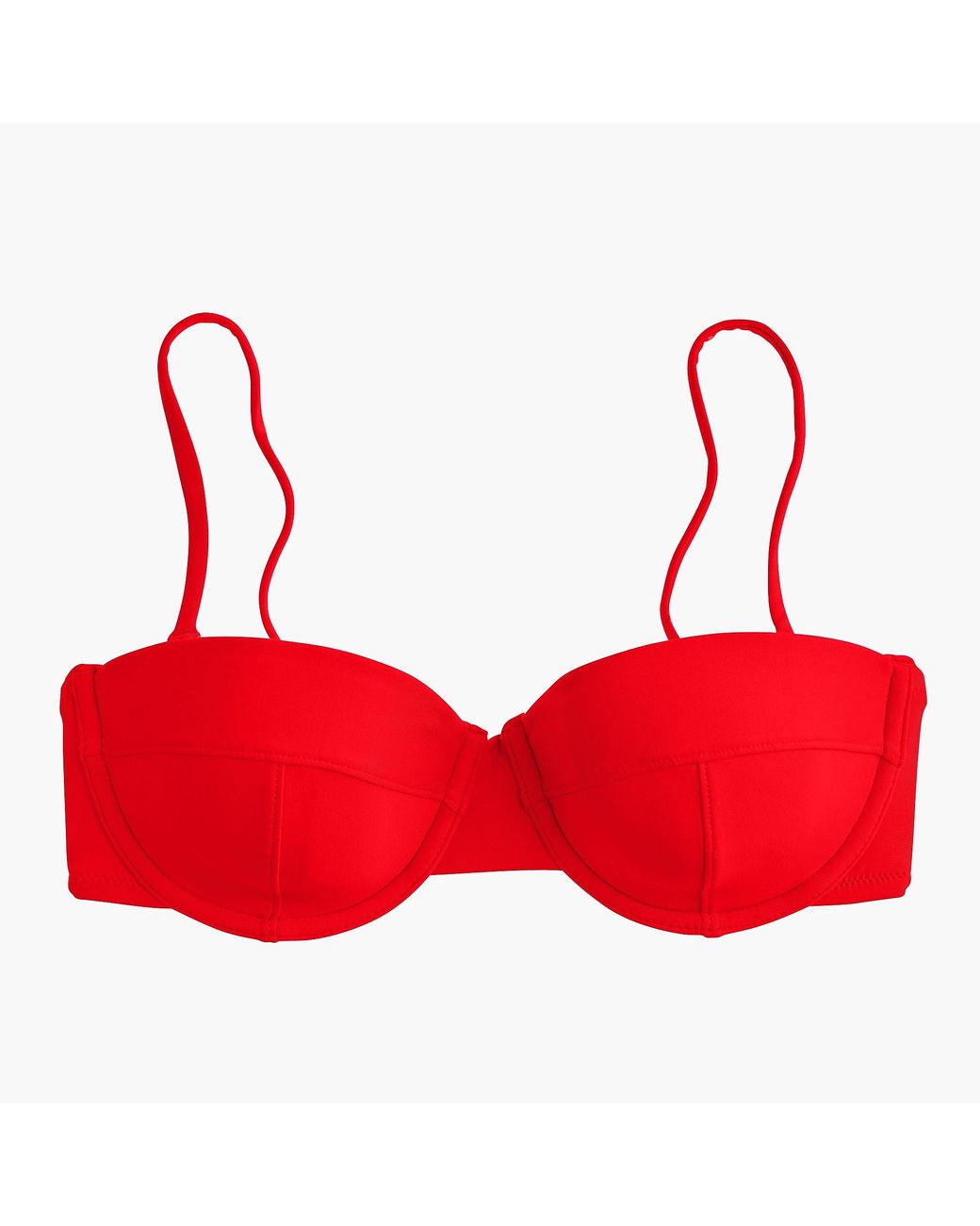 red underwire bikini