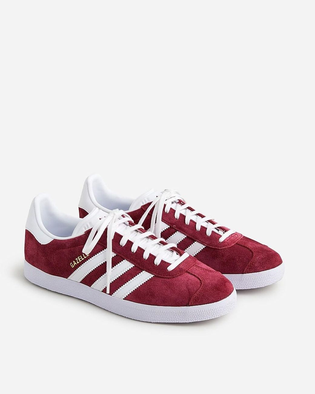J.Crew Adidas Gazelle Suede Sneakers in Red for Men Lyst