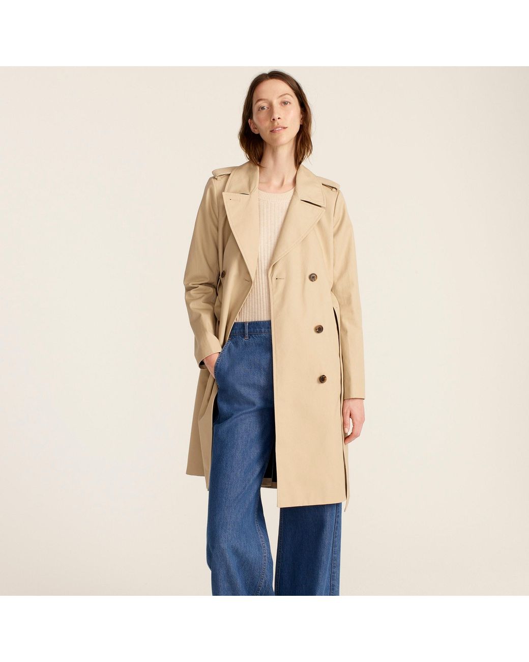 J crew icon outlet trench