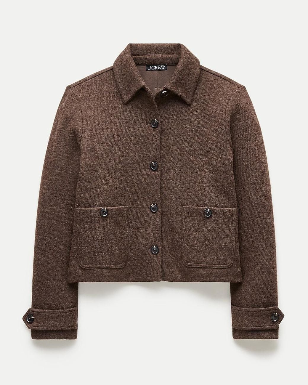 J.Crew Brown Knit Jacket