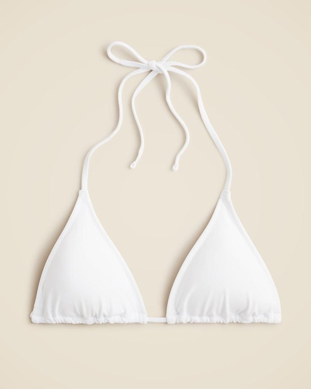 J.Crew Natural Perfect String Bikini Top