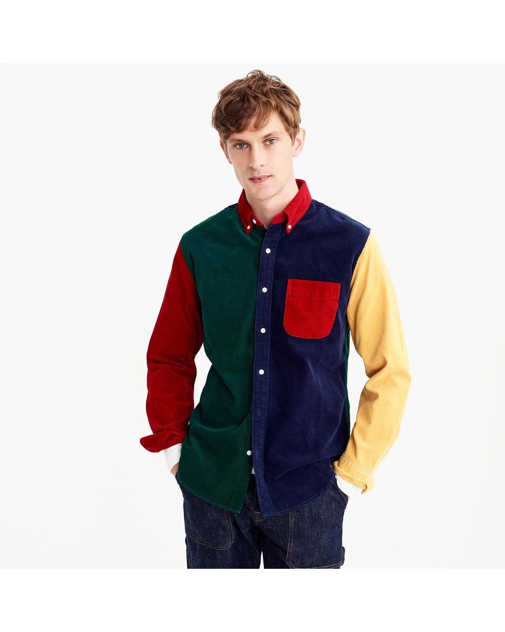 White Corduroy Shirt