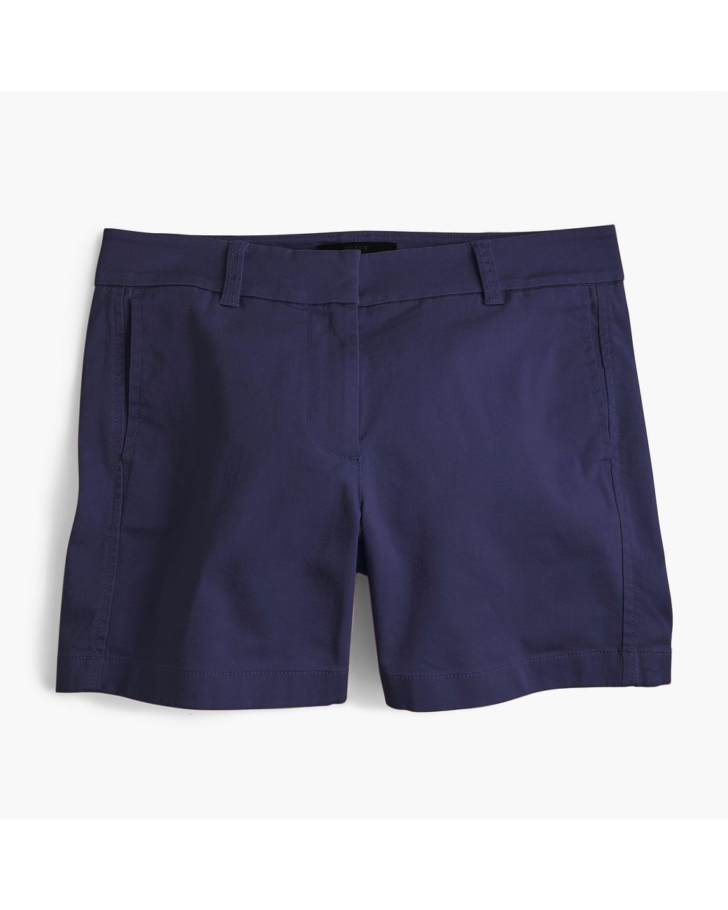 J.Crew Cotton 5" Stretch Chino Short in Navy (Blue) - Save 71% - Lyst