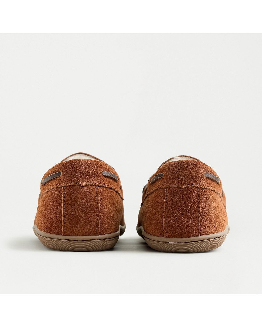 classic suede moccasin slippers