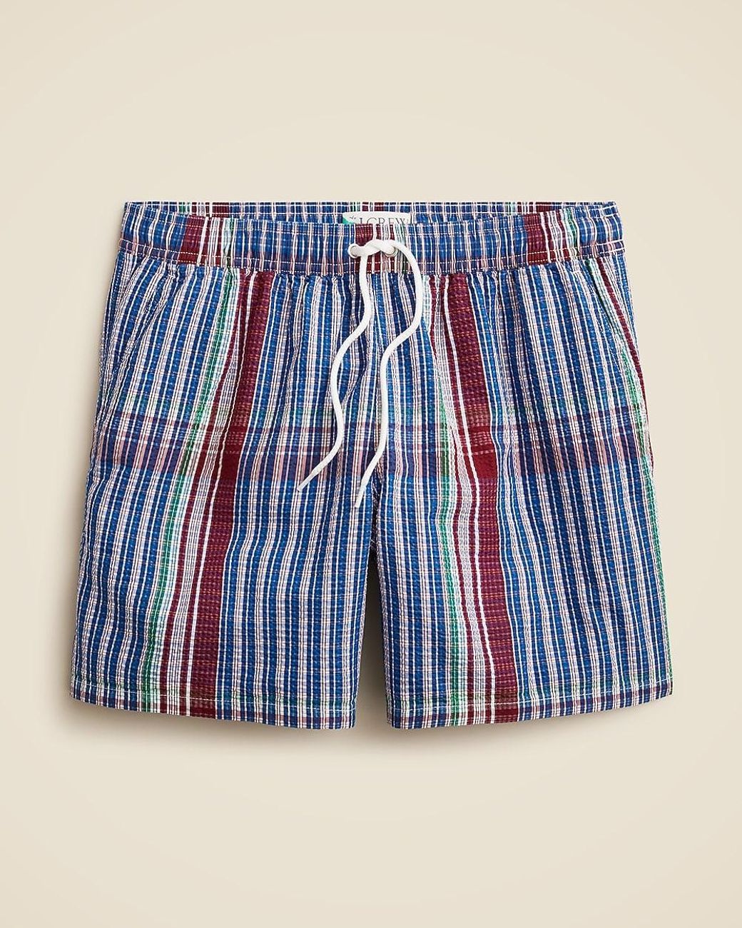 J.Crew Blue "6" Swim Trunk for men