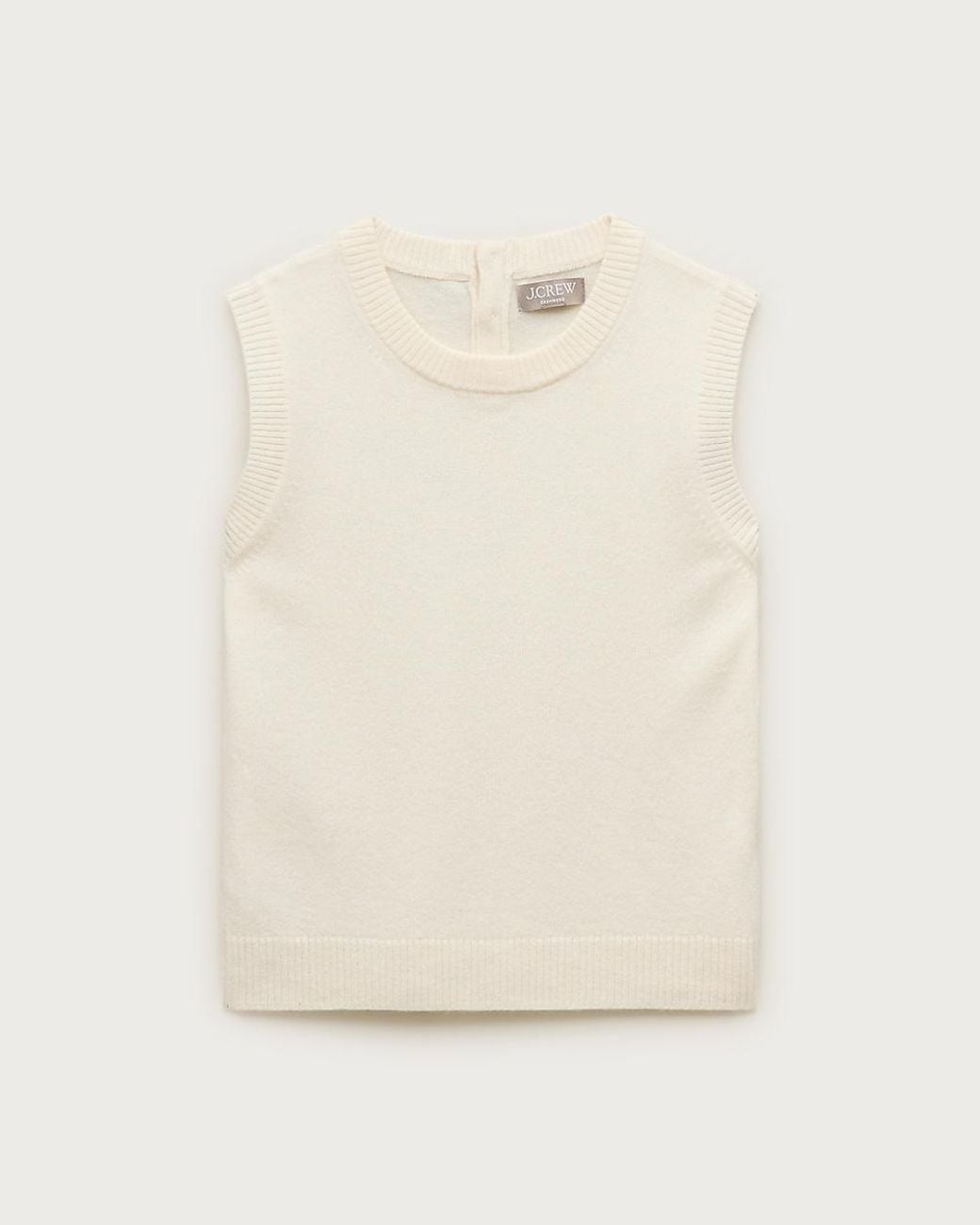 J.Crew Natural Cashmere Sweater Shell