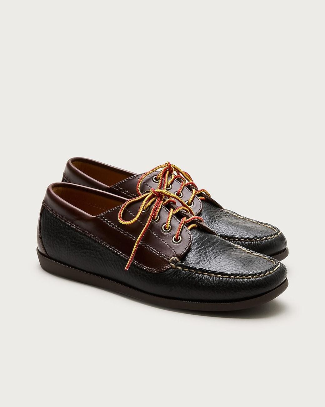 J.Crew Brown Four-Eye Lake Shoes for men