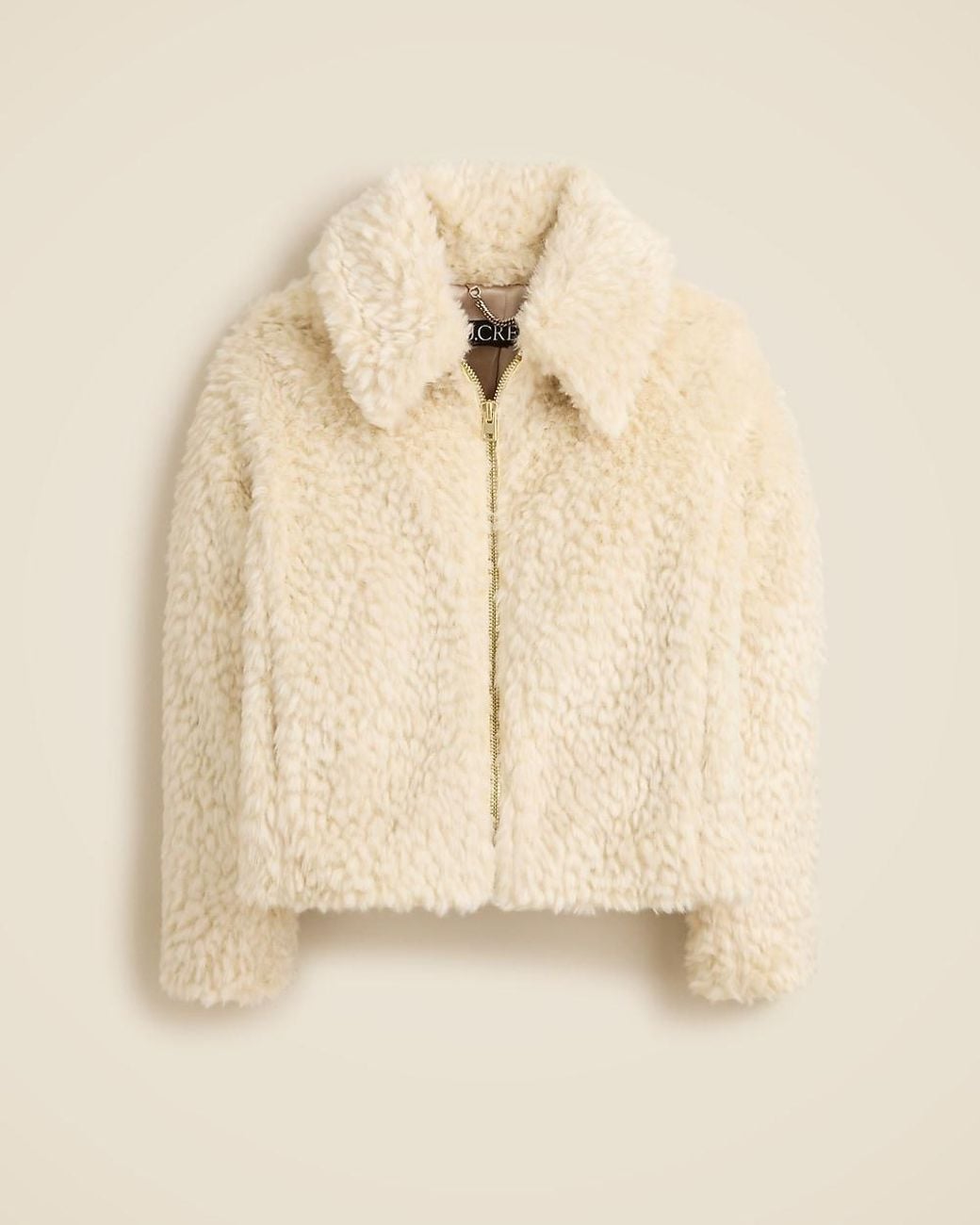 J.Crew Natural Zip-Up Jacket