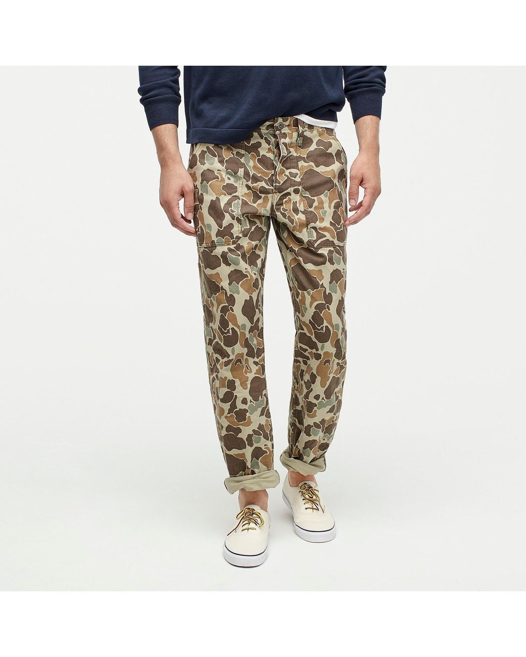 J crew 2024 camouflage pants