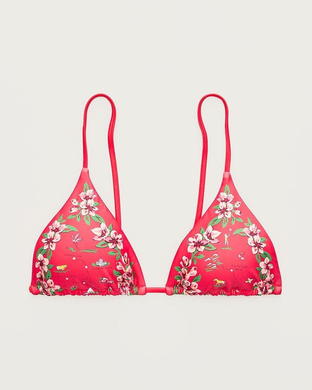 J.Crew Natural String Bikini Top