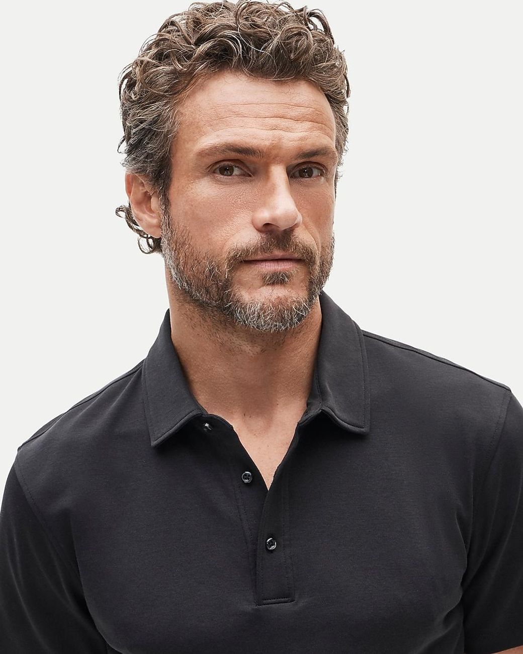 J.Crew Black Polo Shirt for men