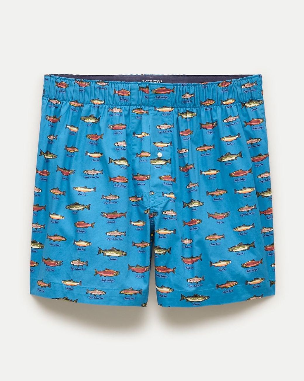 J.Crew White Printed Boxers for men