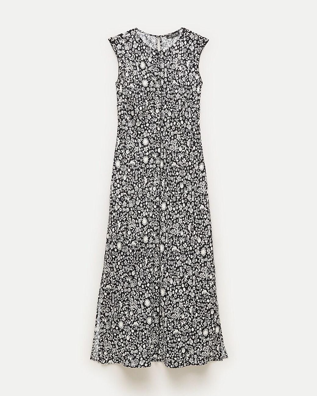 J.Crew White Column Slip Dress